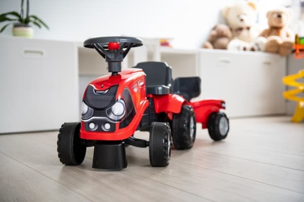 Falk Case IH 238C, 1 år, 6 hjul, Plast, Stål, Rød, Sort