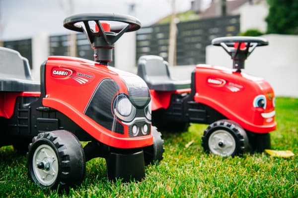 Falk Case IH 238C, 1 år, 6 hjul, Plast, Stål, Rød, Sort