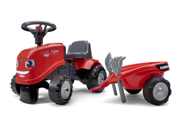 Falk Case IH 238C, 1 år, 6 hjul, Plast, Stål, Rød, Sort
