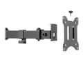 Miniatyrbilde 4 av 5: DIGITUS DA-90399 - Monteringssett (leddarm, stang med klemmesokkel, VESA-monteringsbrakett) - for monitor / curved monitor - stål - matt svart - skje
