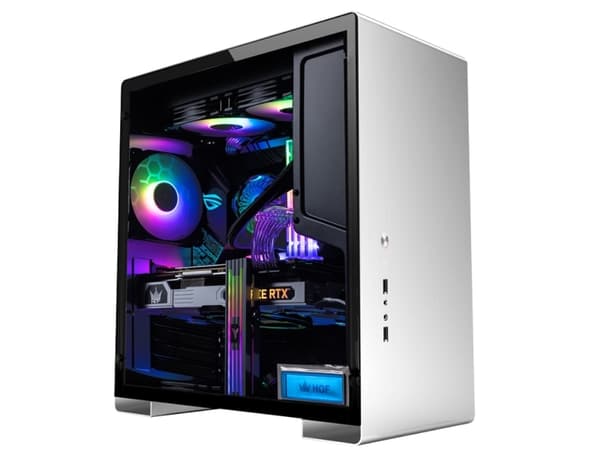 Jonsbo U5, PC, Sølv, ATX, ITX, micro ATX, Aluminium, Stål, 16 cm, 35 cm