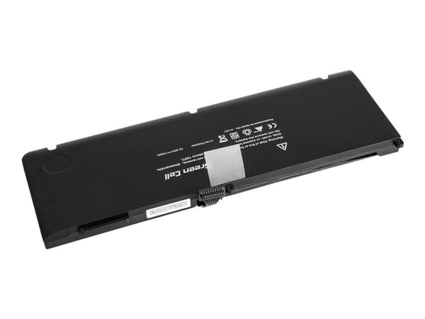 Green Cell - Batteri til bærbar PC (tilsvarer: Apple A1321) - litiumpolymer - 6-cellers - 5200 mAh - svart - for Apple MacBook Pro 15.4" (Early 2009,