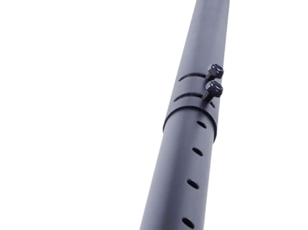 Multibrackets M Extension Pipe - Monteringskomponent (4 förlängningsrör) - för LCD-display - stål - svart
