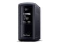 Pikkukuva 2 / 5: CyberPower Value Pro VP1000EILCD - UPS - AC 230 V - 550 Watt - 1000 VA - 1-faset - RS-232, USB - output-stikforbindelser: 6 - lajittelu