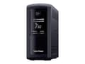 Pikkukuva 1 / 5: CyberPower Value Pro VP1000EILCD - UPS - AC 230 V - 550 Watt - 1000 VA - 1-faset - RS-232, USB - output-stikforbindelser: 6 - lajittelu
