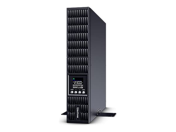 CyberPower OLS2000ERT2UA, Taajuuden kaksoismuunnos (verkossa), 2 kVA, 1800 W, Sini, 190 V, 300 V