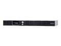 Miniatyrbilde 1 av 5: CyberPower Office Rackmount Series OR650ERM1UGR - UPS (kan monteres i rack) - AC 230 V - 360 watt - 650 VA - enkeltfase - Ethernet, RS-232, USB - utg