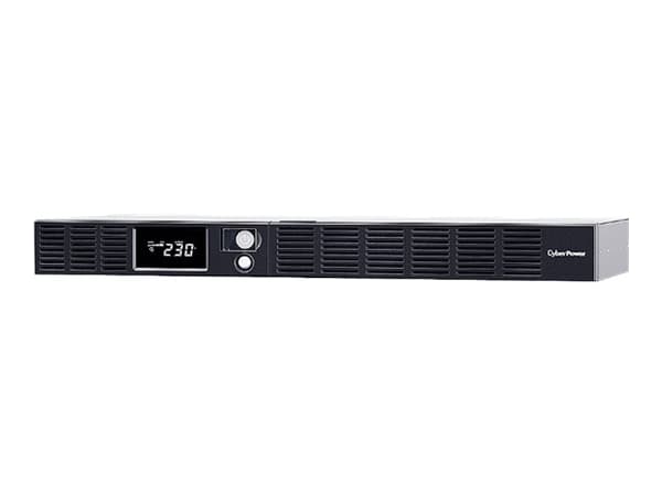 CyberPower Office Rackmount Series OR650ERM1UGR - UPS (kan monteres i rack) - AC 230 V - 360 watt - 650 VA - enkeltfase - Ethernet, RS-232, USB - utg Sølv
