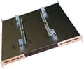 Pikkukuva 2 / 4: Triton 19" shelf 1U 550mm 80kg plastic black, Musta, 80 kg, 1U