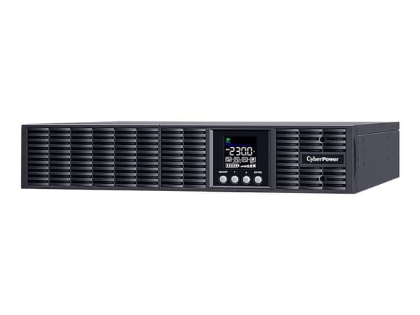 CyberPower OLS3000ERT2UA, Taajuuden kaksoismuunnos (verkossa), 3 kVA, 2700 W, Sini, 230 V, 50/60 Hz