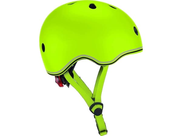 GLOBBER Hjälm Go Up-lampor, XXS/XS (45-51cm), limegrön