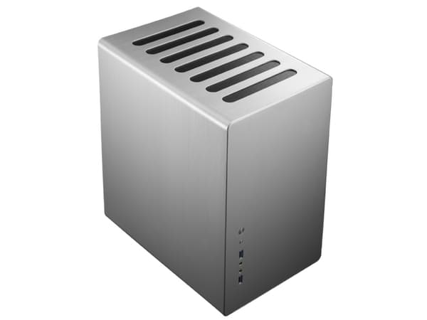 Jonsbo RM2, PC, Sølv, ATX, ITX, Micro ATX, Aluminium, Hjem/Kontor, 9,5 cm