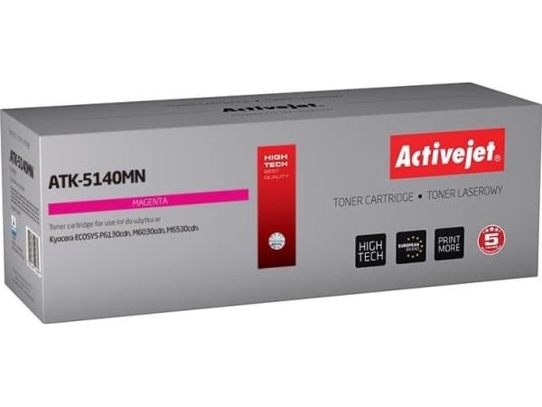 Activejet ATK-5140MN, 5000 sivua, Magenta, 1 kpl