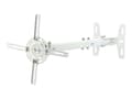 Miniatyrbilde 5 av 5: ART P-107W - Brakett - for projektor - metall - pulverbelagt hvitt - takmonterbar