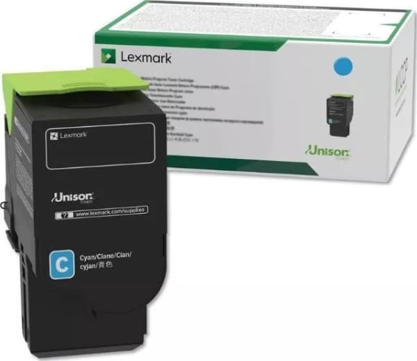 Lexmark - Ultra High Yield - cyan - original - tonerpatron LCCP, LRP - for Lexmark CS521dn, CS622de, CX622ade, CX622de, CX625ade, CX625adhe, CX625de