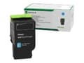 Miniatyrbilde 1 av 4: Lexmark - Ultra High Yield - cyan - original - tonerpatron LCCP, LRP - for Lexmark CS521dn, CS622de, CX622ade, CX622de, CX625ade, CX625adhe, CX625de