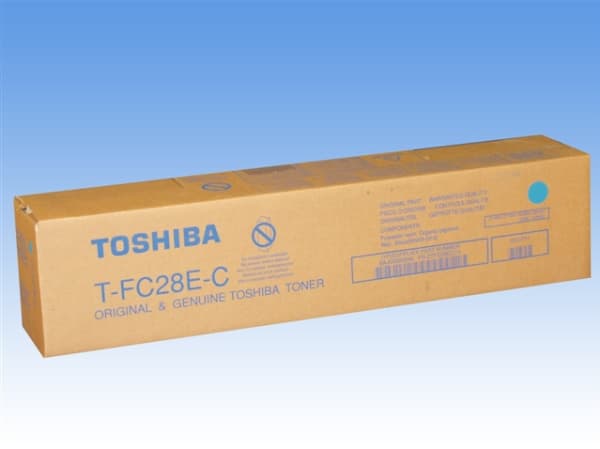 Toshiba T-FC28EC tonerpatron 1 stykker Original Cyan
