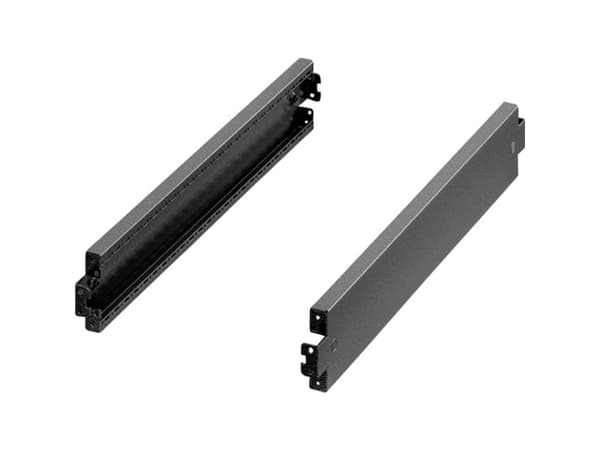 Rittal 8640.033, Jalustakansi, Musta, Terästä, VX, 600 mm, 100 mm