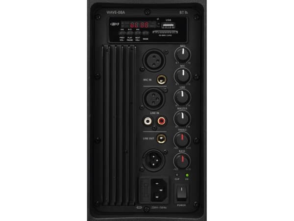 IMG Stage Line WAVE-08A, 2-veis, Gulv, 0 - 40 °C, 80 W, 150 W, 65 - 20000 Hz