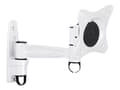 Miniatyrbilde 3 av 5: Multibrackets M VESA Flexarm 360 II - Monteringssett (leddarm) - for flatpanel - metall - hvit - skjermstørrelse: 15"-40"