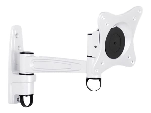 Multibrackets M VESA Flexarm 360 II - Monteringssett (leddarm) - for flatpanel - metall - hvit - skjermstørrelse: 15"-40"