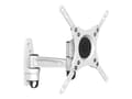 Miniatyrbilde 4 av 5: Multibrackets M VESA Flexarm 360 II - Monteringssett (leddarm) - for flatpanel - metall - hvit - skjermstørrelse: 15"-40"
