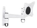 Miniatyrbilde 2 av 5: Multibrackets M VESA Flexarm 360 II - Monteringssett (leddarm) - for flatpanel - metall - hvit - skjermstørrelse: 15"-40"