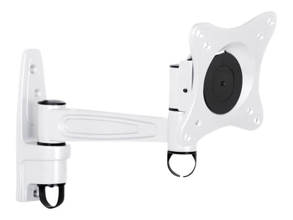 Multibrackets M VESA Flexarm 360 II - Monteringssett (leddarm) - for flatpanel - metall - hvit - skjermstørrelse: 15"-40"