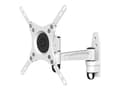 Miniatyrbilde 1 av 5: Multibrackets M VESA Flexarm 360 II - Monteringssett (leddarm) - for flatpanel - metall - hvit - skjermstørrelse: 15"-40"