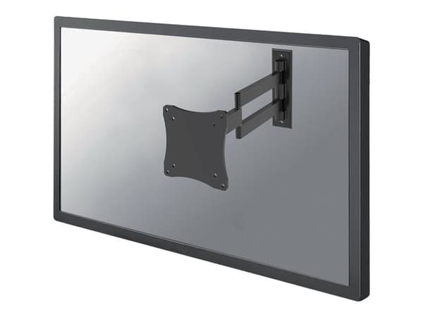 Neomounts FPMA-W830 - Brakett - full bevegelse - for LCD-skjerm - svart - skjermstørrelse: 10"-27" - veggmonterbar