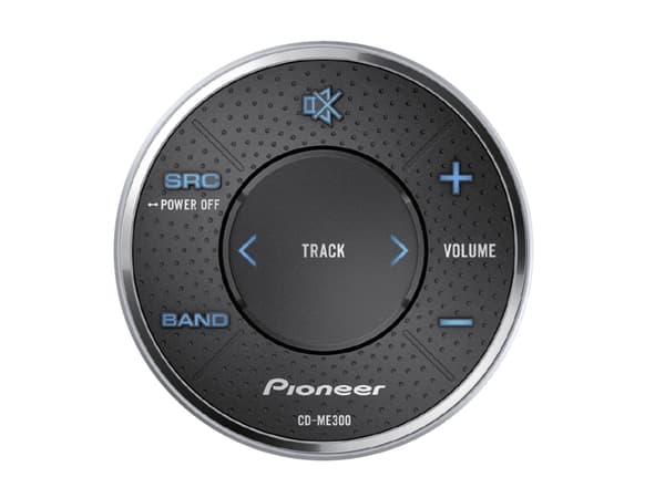 Pioneer CD-ME300, Ääni, Langallinen, Painikkeiden painaminen, IPX7, Musta, Hopea