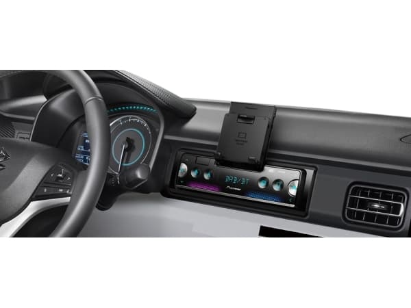 Pioneer SPH-20DAB - Vogn - digitalmottaker - i instrumentbordet - Enkelt-DIN - 50 watt x 4