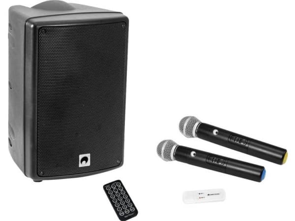 Omnitronic WAMS-08BT MK2, 2-vägs, Golv, Väggfästningsbar, 40 W, 60 W, 90 dB, 106 dB