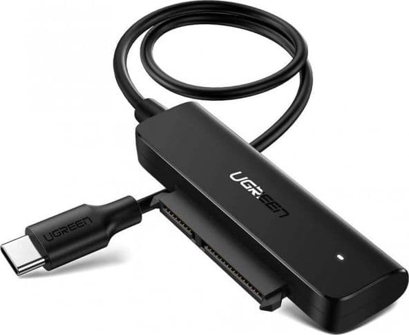 Ugreen UGREEN USB-C 3.0 Adapter Pocket for 2.5 '' SATA Drive, 50cm
