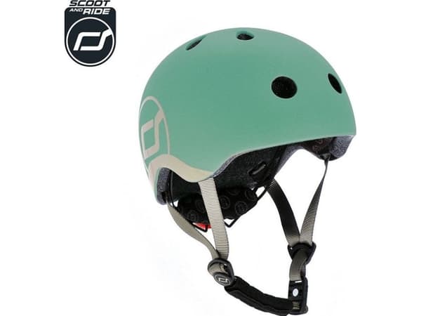 ScootAndRide hjelm for barn 1-5 år Forest s. XXS-S (96361)