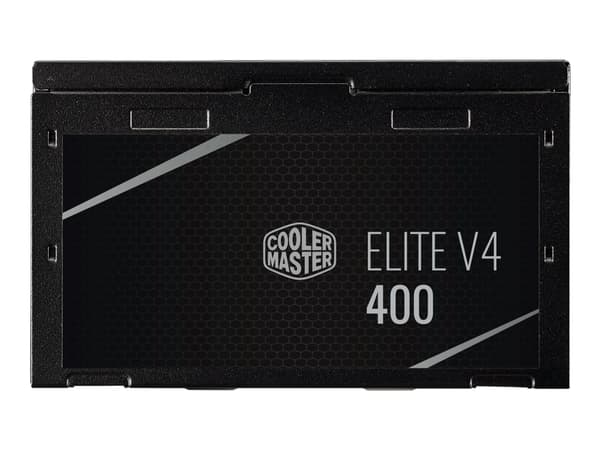 Cooler Master Elite V4 400W, 400 W, 200 - 240 V, 50 - 60 Hz, 4 A, Aktiivinen, 100 W musta