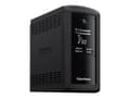 Miniatyrbilde 2 av 5: CyberPower Value Pro VP1200ELCD-FR - UPS - AC 230 V - 720 watt - 1200 VA - enkeltfase - RS-232, USB - utgangskontakter: 4 - svart