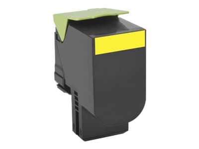 Lexmark 802Y - Gul - original - tonerpatron LCCP, LRP - for Lexmark CX310dn, CX310n, CX410de, CX410dte, CX410e, CX510de, CX510dhe, CX510dthe