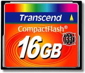 Transcend - Flashminnekort - 16 GB - 133x - CompactFlash
