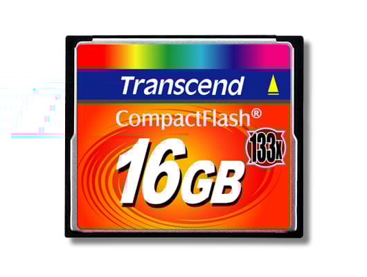 Transcend - Flashminnekort - 16 GB - 133x - CompactFlash