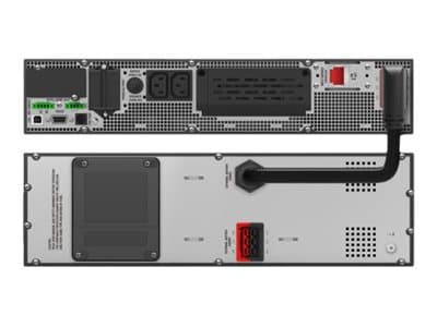 EVER Powerline RT Plus 6000 - UPS (jalustalle asennettava / ulkoinen) - AC 230 V - 6000 Watt - 6000 VA - 1-vaihe - ilman akkua - RS-232, USB - lähtöl