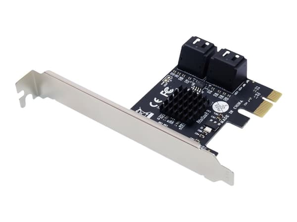 Conceptronic EMRICK03G - Tallennusohjain - 4-kanavainen - SATA 6Gb/s - PCIe x1