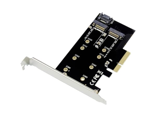Conceptronic EMRICK04B, PCIe, M.2, PCIe 3.0, Passiv, Kina, JMB585