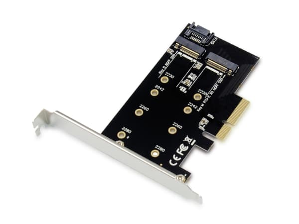 Conceptronic EMRICK04B, PCIe, M.2, PCIe 3.0, Passiv, Kina, JMB585