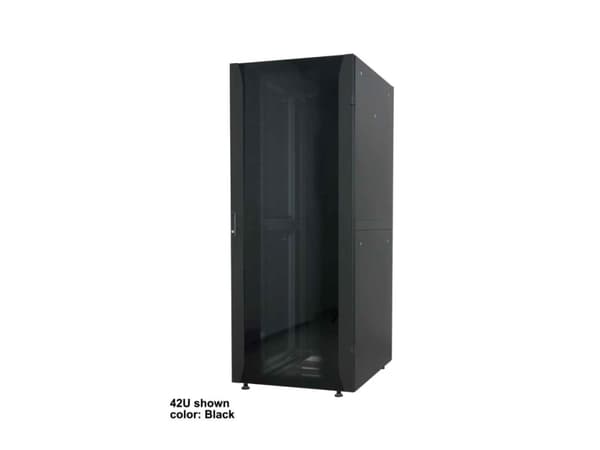 Intellinet 715492, Fristående rack, 22U, 2000 kg, Knapplås, Justerbara fötter, 74 kg