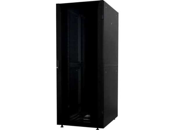 Intellinet 715737, Fristående rack, 32U, 2000 kg, Knapplås, Kuggskenor, 83 kg
