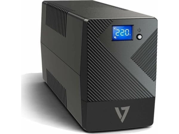 V7 UPS1P600E, 0,6 kVA, 360 W, Sinus, 180 V, 240 V, 50/60 Hz