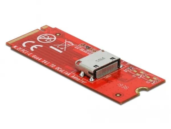 Delock - Grensesnittadapter - M.2 - M.2 NVMe-kort - 64 Gbit/s - PCIe 4.0 x4