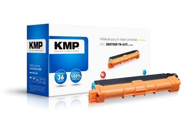 KMP B-T110X, 2300 sider, Cyan, 1 stykker