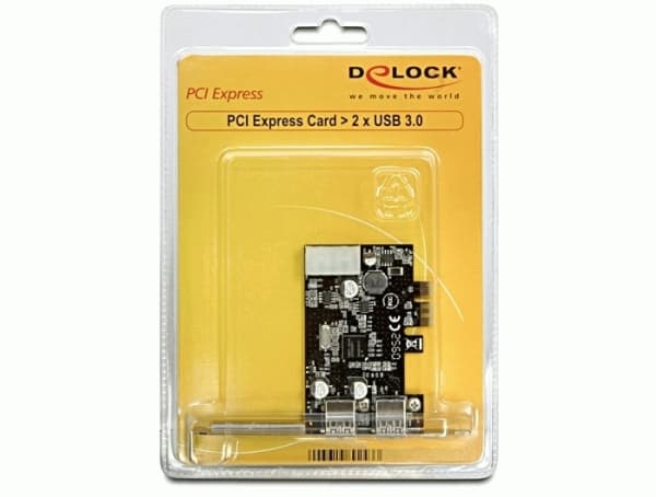 Delock - USB-adapter - PCIe - USB 3.2 Gen 1 x 2